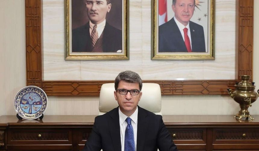 Amasya Valisi Önder Bakan’dan 1 Mayıs mesajı: “Halka hizmet, Hakk’a hizmettir”