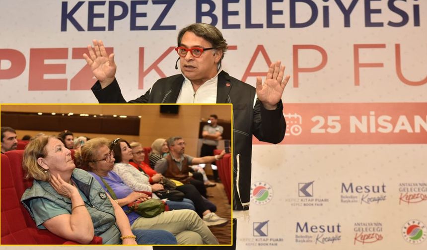 Barbaros Şansal Kepez Kitap Fuarı’nda