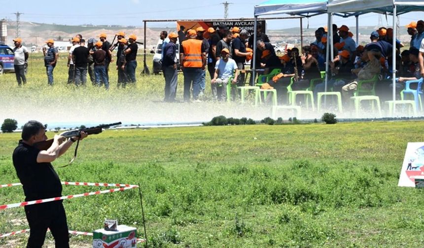 Batman’da 200 avcı yarıştı