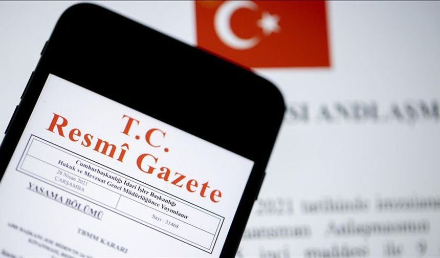 Bazı Bakanlıklarda görev değişiklikleri Resmi Gazete'de