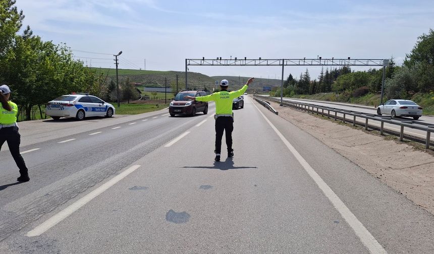 Beypazarı’nda trafik denetimleri sıklaştırıldı