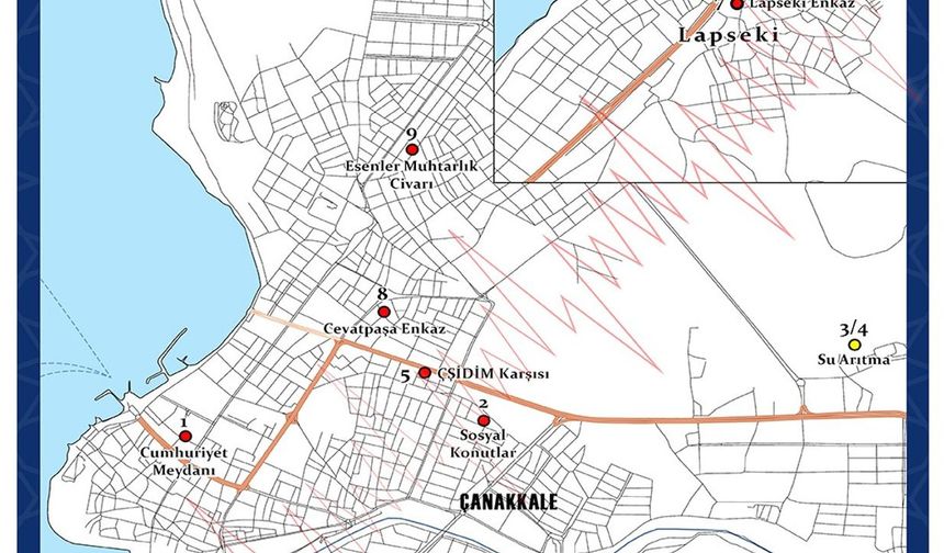 Çanakkale'de 600 kişilik geniş katılımlı afet tatbikatı yapılacak