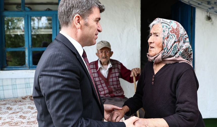 Devletin şefkat eli, Vali Önder Bakan'dan vefa ziyaretleri