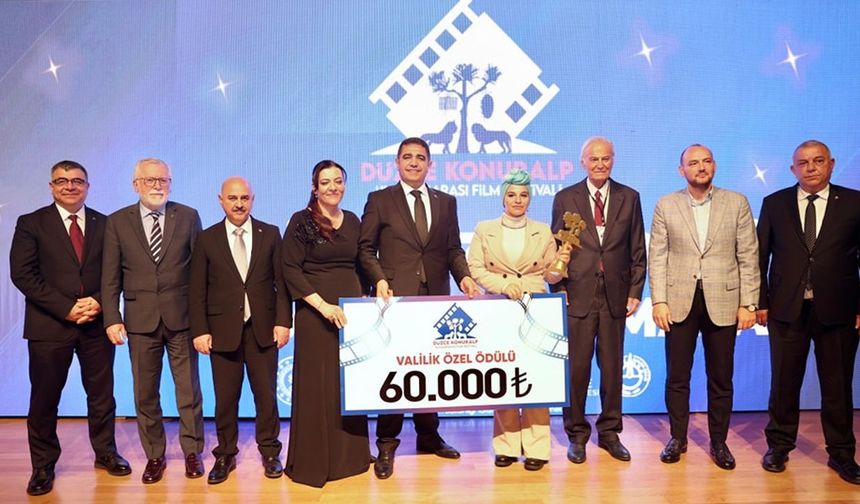 Düzce Konuralp Film Festivali’nde ödül alanlar belli oldu