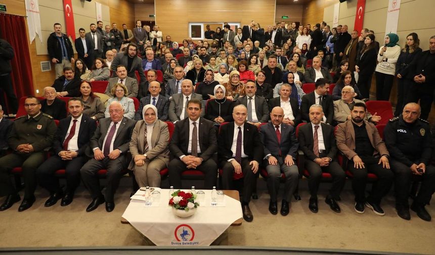 "Düzce Sağlık Kampüsü" lansmanı şehirde heyecan yarattı