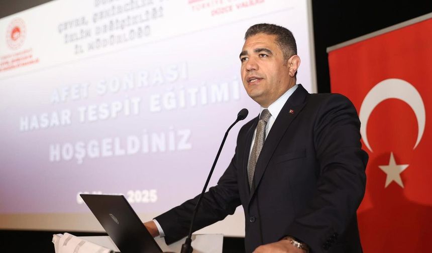 Düzce’de “Afet Sonrası Hasar Tespit Eğitimi” düzenlendi