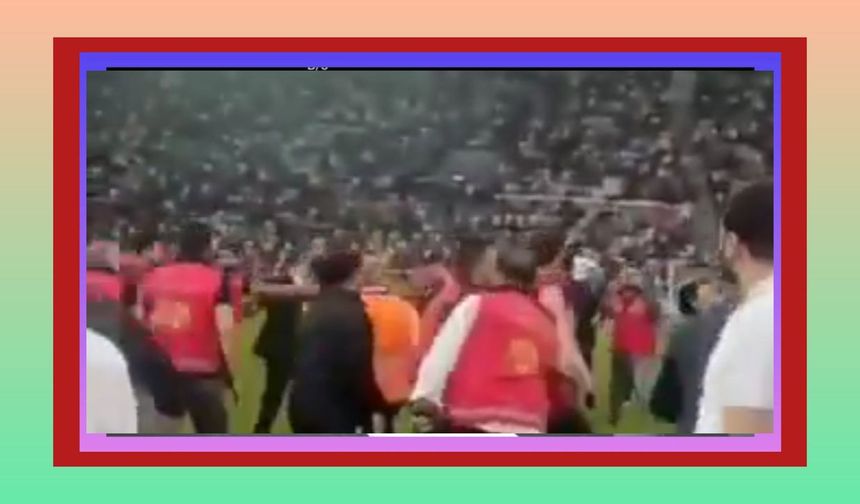 Elazığspor-Vanspor maçı yarıda kaldı