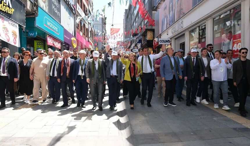 Giresun'un yeşil lezzetleri damaklara dokundu