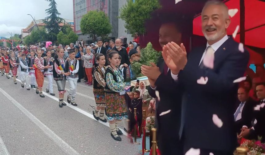 Gül Festivali Isparta’yı renklendirdi!