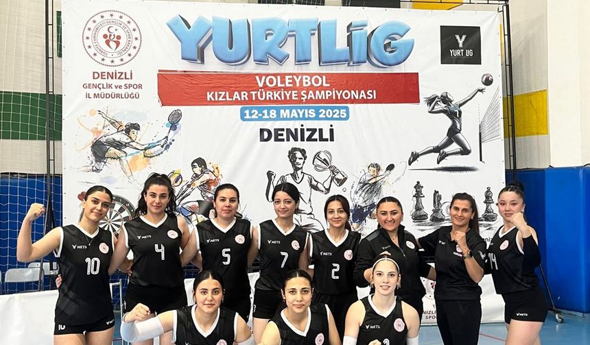 Kars KYK Voleybol Takımı Türkiye Şampiyonasına katıldı