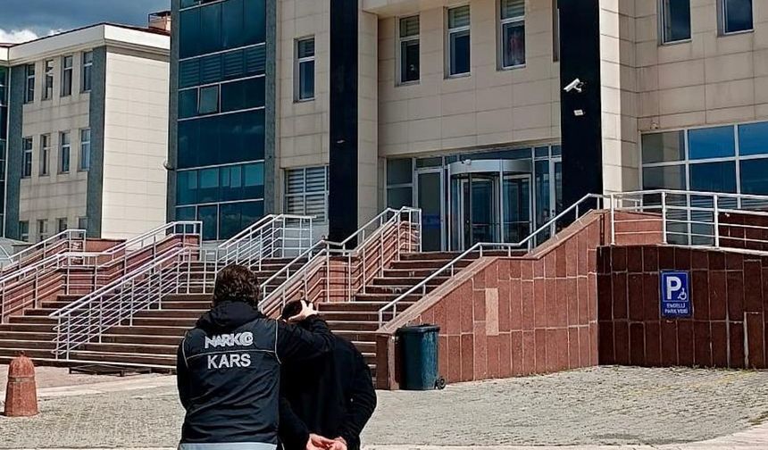 Kars’ta ‘torbacı’ operasyonunda bir şahıs tutuklandı
