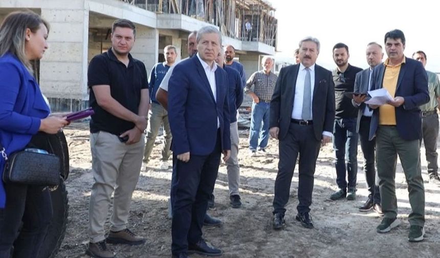 Kayseri Melikgazi'de örnek yaşam alanı yükseliyor