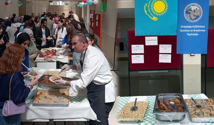 Kırıkkale’de Ortadoğu ve komşu ülkelerin mutfak kültürü tanıtıldı