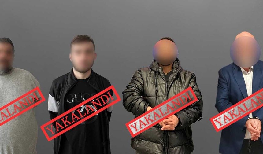 Kırmızı bültenle aranan 4 şüpheli yakalandı, Türkiye'ye iade edildi