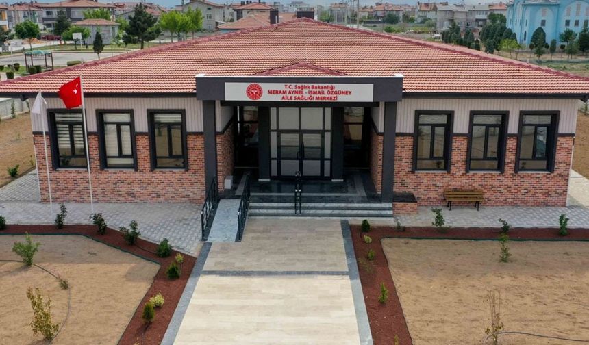 Konya Meram’a bir sağlık yatırımı daha
