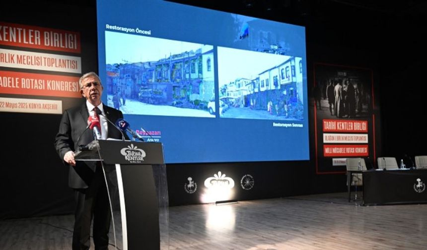 Mansur Yavaş "Milli Mücadele Rotası Kongresi"nde: Milli mücadele rotası bir milletin yeniden doğuşunun hikayesidir