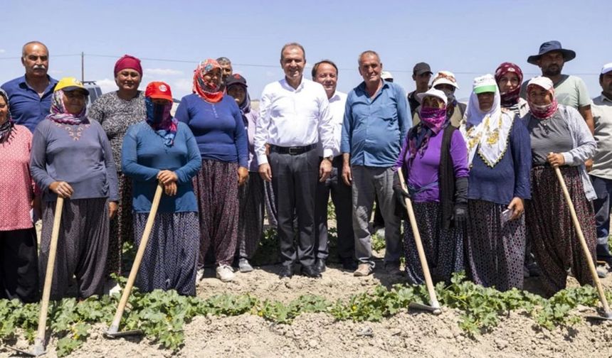 Mersin'de çiftçinin yüzünü güldüren hamle