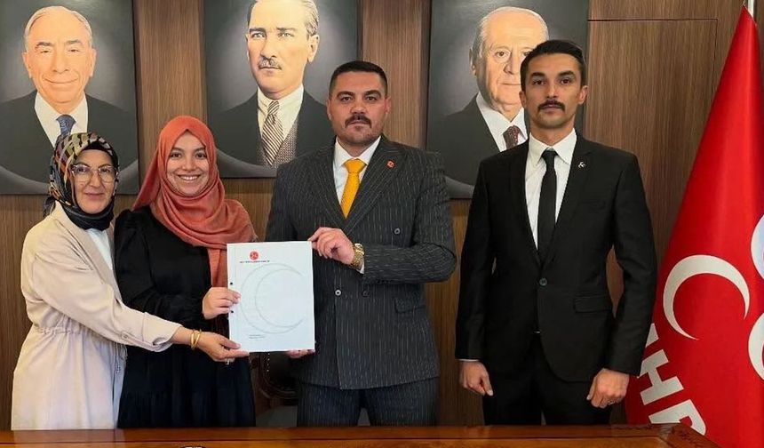 MHP Gölhisar KAÇEP Başkanlığı'na Betül Süral atandı