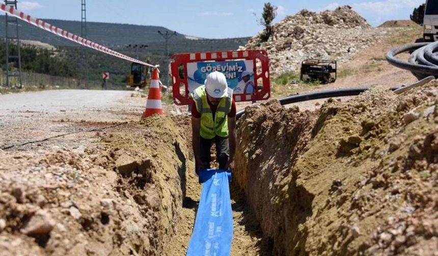 Mut'ta içme suları artık temiz akacak