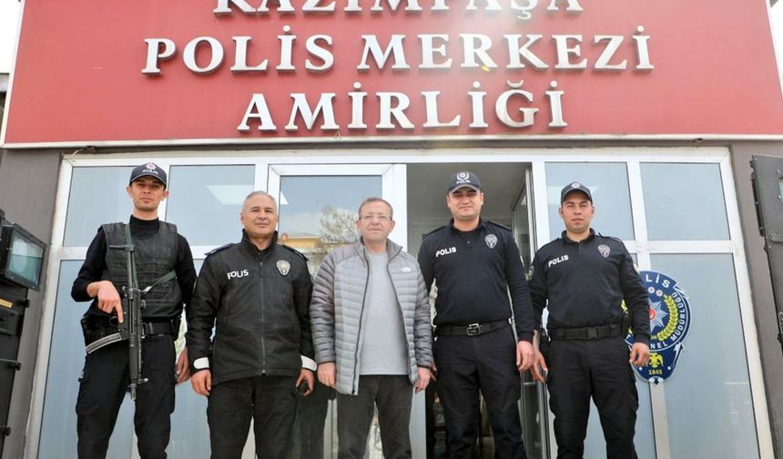 Vali Polat’tan Kazımpaşa Polis Merkezi’ne ziyaret