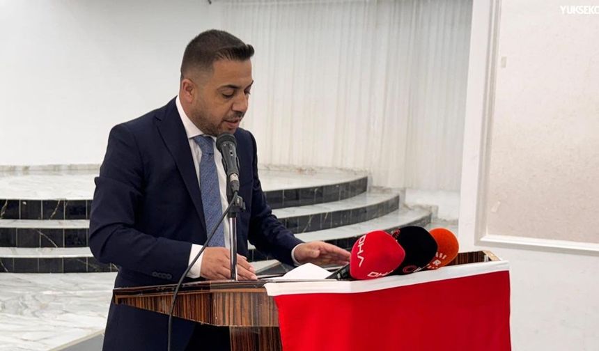Yüksekova Şehit Aileleri Derneği Başkanı Sami Keskin'den "Terörsüz Türkiye" vurgusu