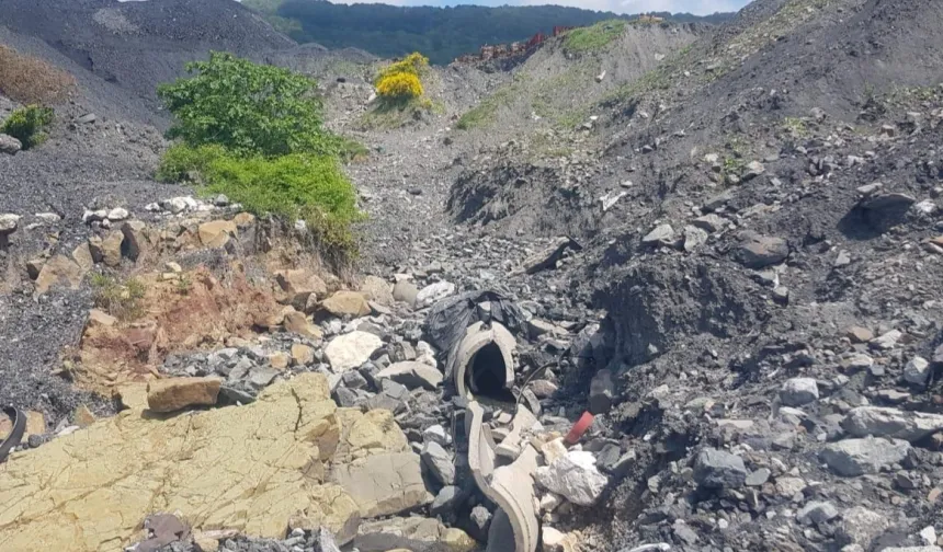 Amasra'da denizi kirleten kömür ocağına 1,3 Milyon TL ceza!