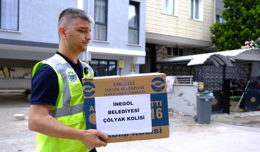 Bursa İnegöl'den bayram öncesi gönül köprüsü