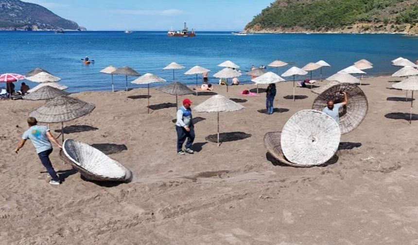 Antalya Kumluca yaz sezonuna hazırlanıyor
