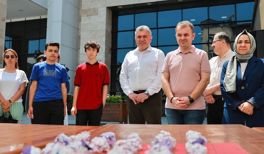 Bulancak'ta geri dönüşüm projeleri ödüllendirildi