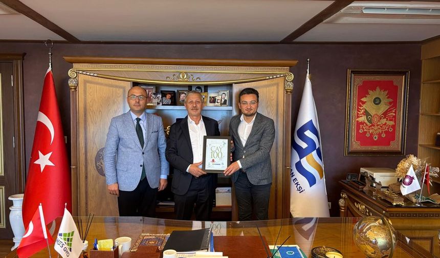 Ekşioğlu Vakfı Başkanı Ekşi’ye Başkentten ziyaret
