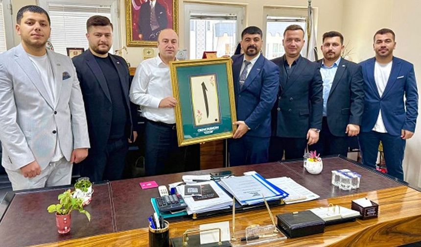 Genç ASKON'dan KOSGEB İl Müdürü Fidan’a ziyaret