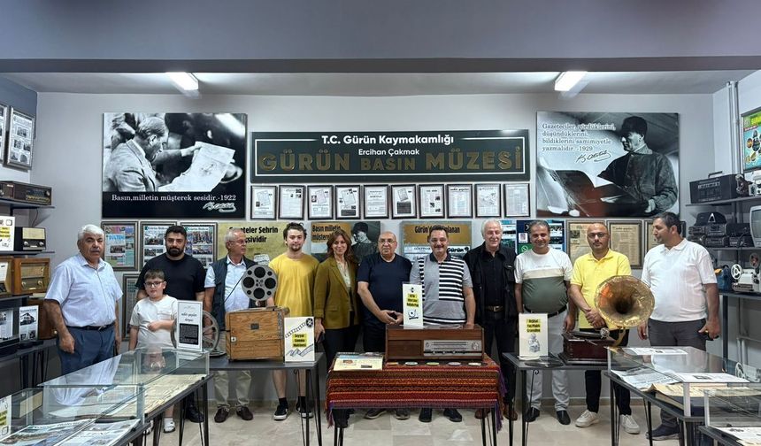Gürün’de basın tarihine ışık tutan müze: "Ercihan Çakmak Gürün Basın Müzesi" açıldı