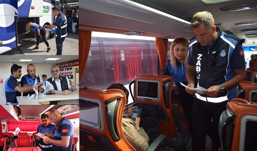 Hatay'da otogarlara sıkı denetim