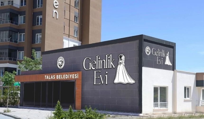 Kayseri Talas'tan gelinlik evi