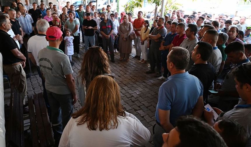 Kemer Belediyesinde bayramlaşma