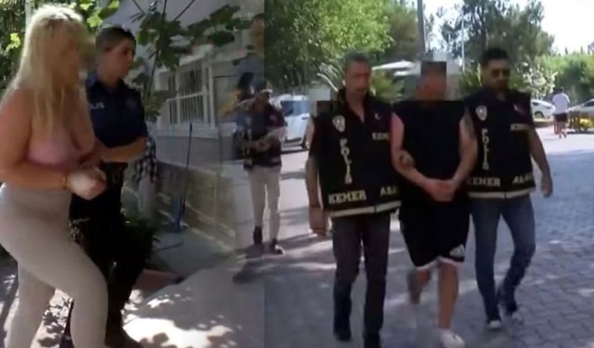 Kemer'de rezalete tutuklama: 18 yaş altı gençleri hedef aldılar