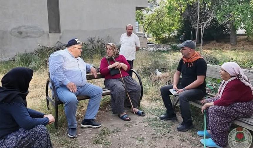 Koca Yusuf’tan mahalle mahalle hizmet turu