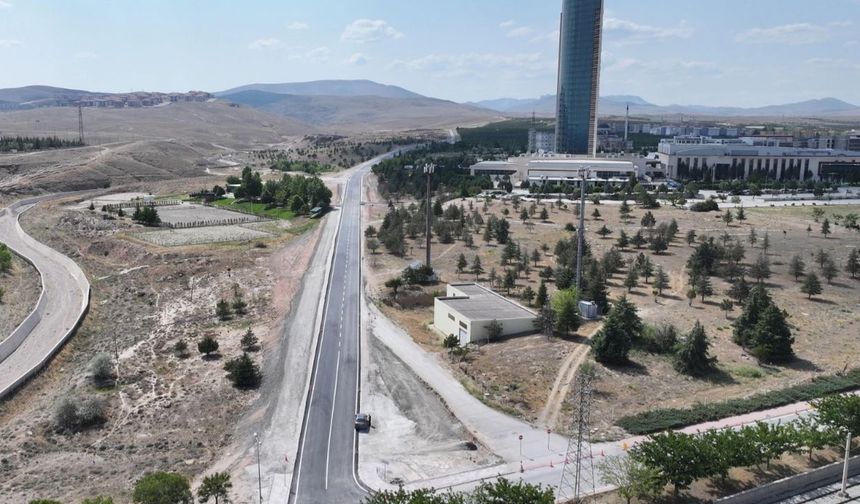 Konya'da Ardıçlı Yolu modernleşti, kampüs trafiği rahatladı