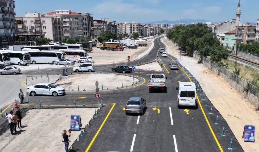 Manisa’da 18 yıllık Cider Yolu sorunu çözüldü