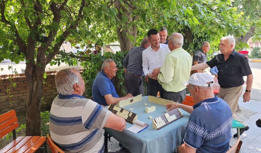 Milletvekili Oğuz’dan Kızılkaya Belediye Başkanı’na çalışma ziyareti