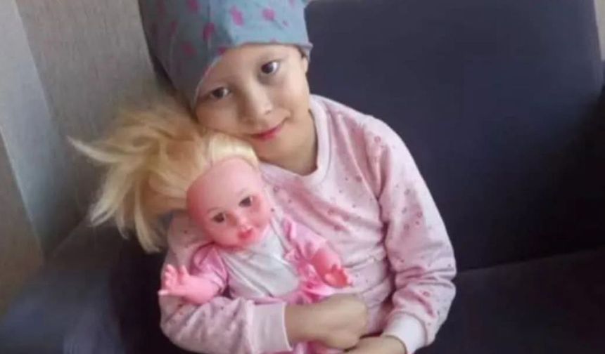 Minik Elif Azra’dan yürek burkan veda