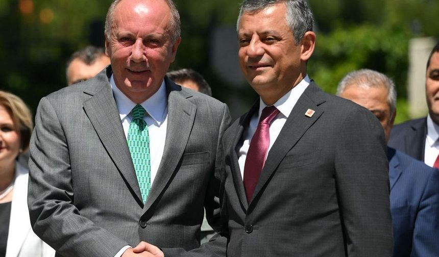 Özgür Özel'den, Muharrem İnce'ye ziyaret: Baba ocağına, CHP'ye davet ettik
