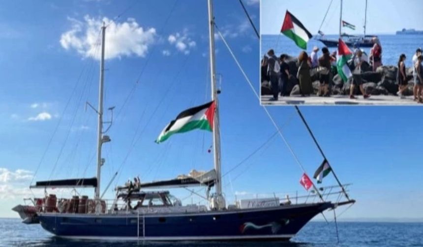 TR Düşünce Kulübü'nden Madleen gemisine güçlü destek