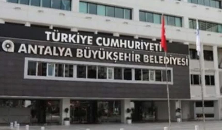 Antalya Büyükşehir Belediyesi’nde üst düzey gözaltılar