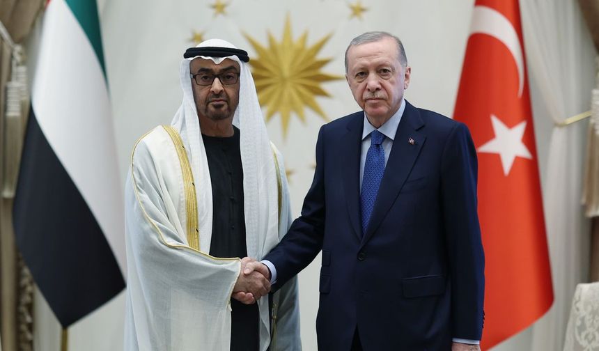 BAE Devlet Başkanı Al Nahyan Ankara’da