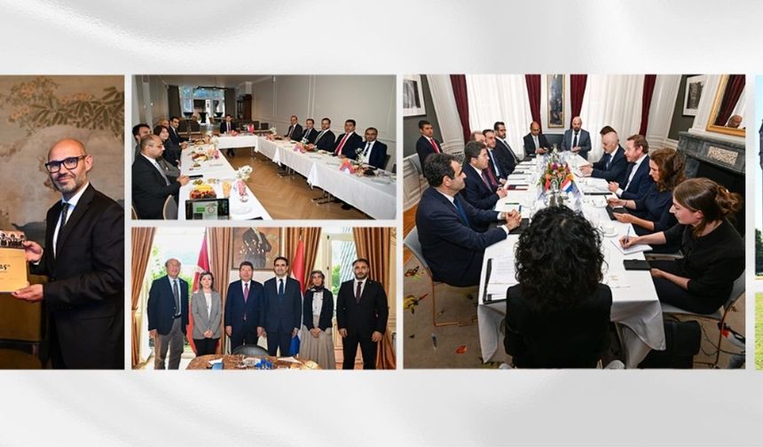 Bakan Tunç, Türkiye'nin Lahey Büyükelçiliği'ni ziyaret etti