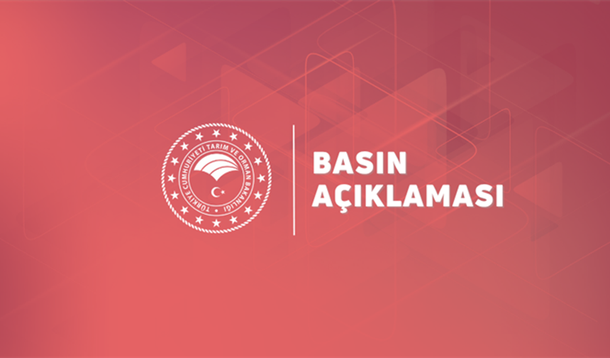 Bakanlıktan, ŞAP Hastalığı Açıklaması