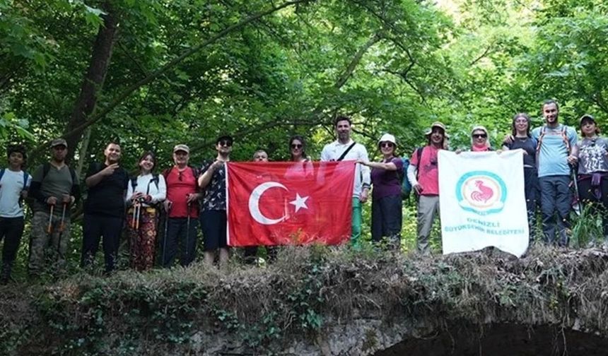 Denizlililer doğada nefes aldı