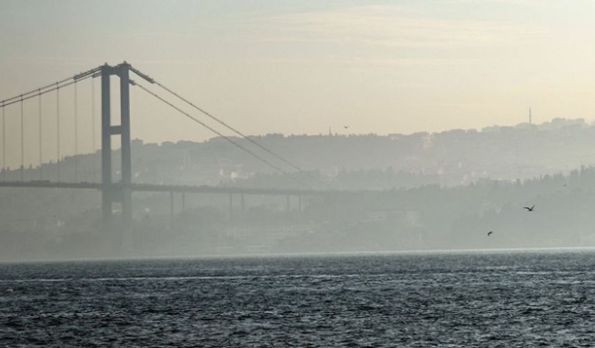İstanbul Boğazı ve çevresinde yoğun sis