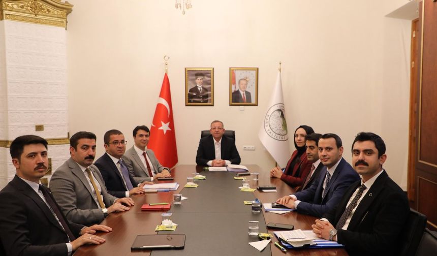 Kars Valisi Ziya Polat’ın başkanlığında "Kaymakamlar Toplantısı" düzenlendi